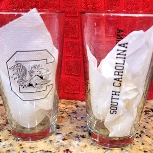 Carolina Gamecock Glasses